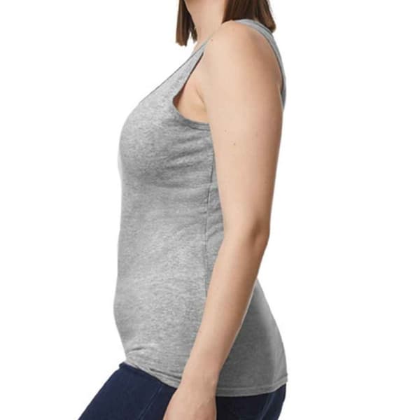 Gildan Womens/Ladies Softstyle Plain Tank Top