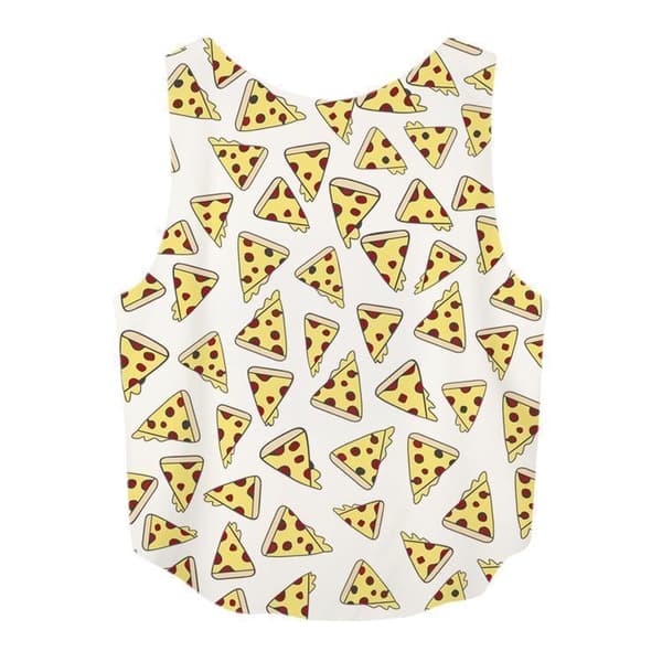 Allt jag bryr om är Pizza Crop Topp