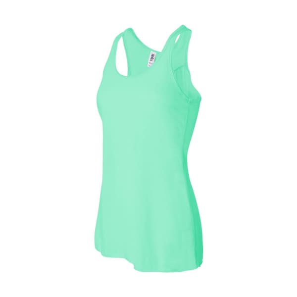 Bella + Canvas Dam/Lady Flowy Racerback Tank Top