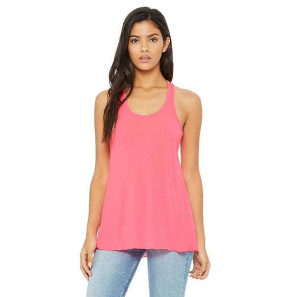Bella + Canvas Kvinnor/Ladies Racerback Flowy Tank Top