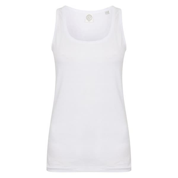 SF Womens/Ladies Feel Good Stretch Tank Top
