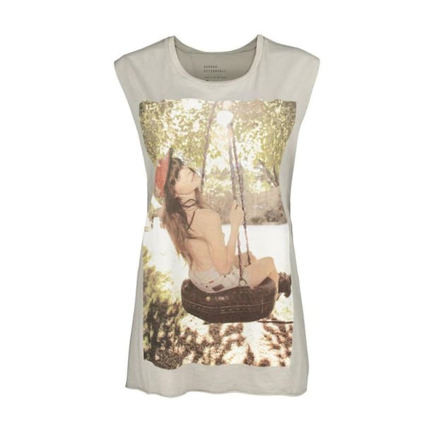 Blood Is The New Black Womens/Ladies Tire Swing Tank Top