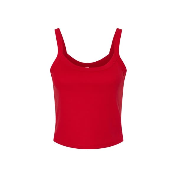 Bella + Canvas Womens/Ladies Micro-Rib Spaghetti Strap Tank Top