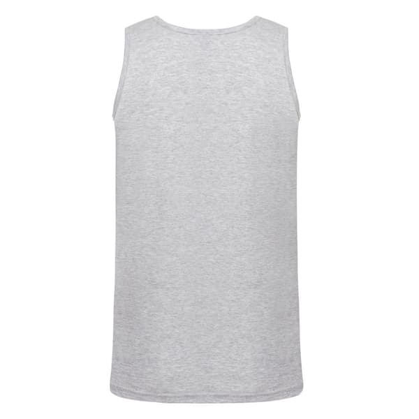 Fruit of the Loom Mens Valueweight Heather Athletic Vest Top