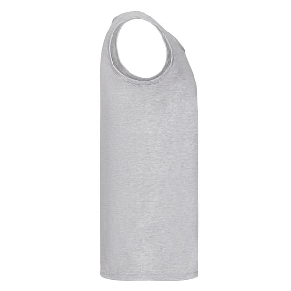 Fruit of the Loom Mens Valueweight Heather Athletic Vest Top