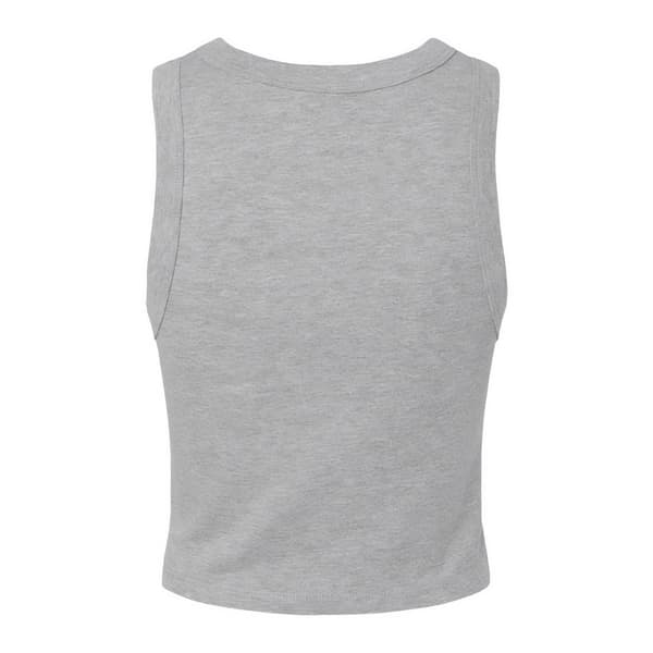Bella + Canvas Linnen Heather Racerback Tank Top för damer/kvinnor