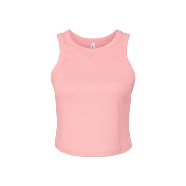 Bella + Canvas Womens/Ladies Micro-Rib Racer Tank Top