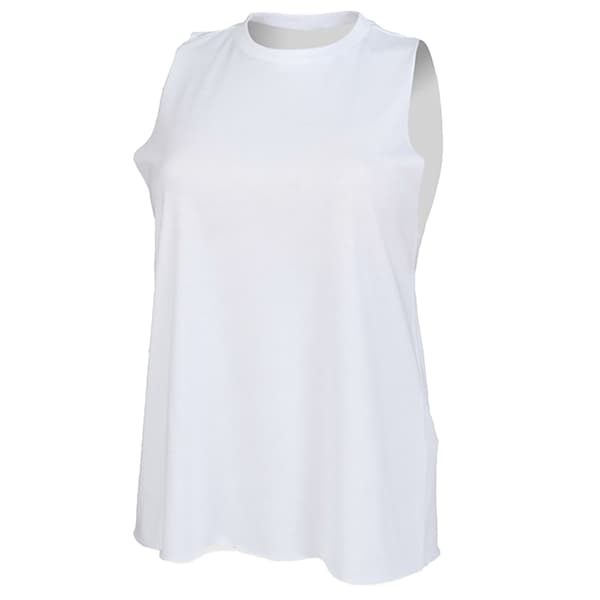 Skinni Fit Womens/Ladies High-Neck Tank Top