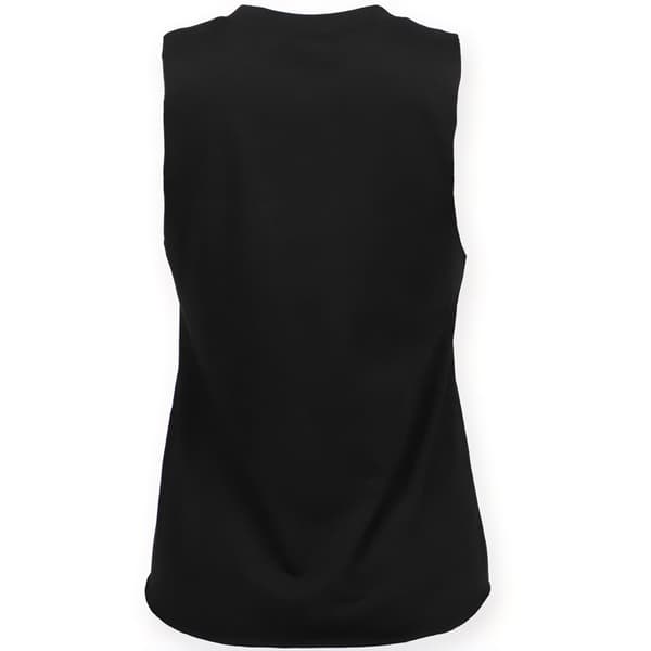 Skinni Fit Womens/Ladies High-Neck Tank Top