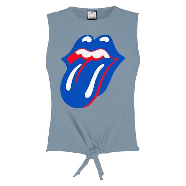 Amplified Dam/Dotter Blue & Lonesome The Rolling Stones ärmlös topp