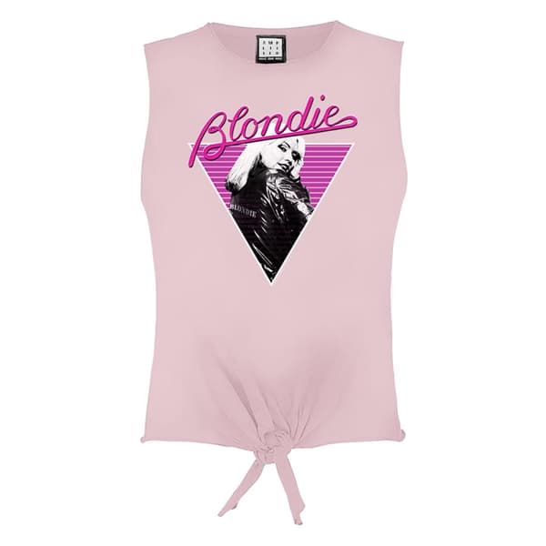 Amplified Womens/Ladies Blondie Sleeveless Crop Top Pink 182 L