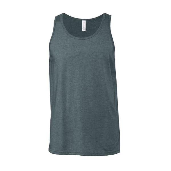 Bella + Canvas Unisex Adult Heather Jersey Tank Top