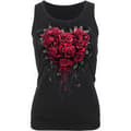 Pikkukuva 1 / 2: Spiral Direct Womens/Ladies Bleeding Heart Sleeveless Top