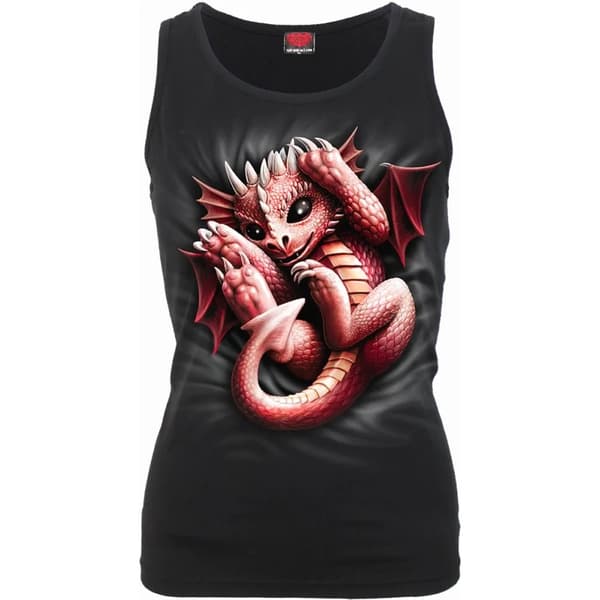 Spiral Direct Womens/Ladies Whelp Sleeveless Tank Top Black M