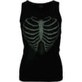 Miniatyrbillede 2 af 3: Spiral Direct Womens/Ladies Heart Ribs Glow In The Dark Sleeveless Top