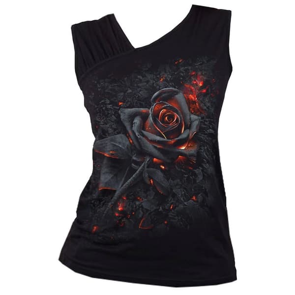 Spiral Direct Ärmlös topp, dam/dam, Burnt Rose