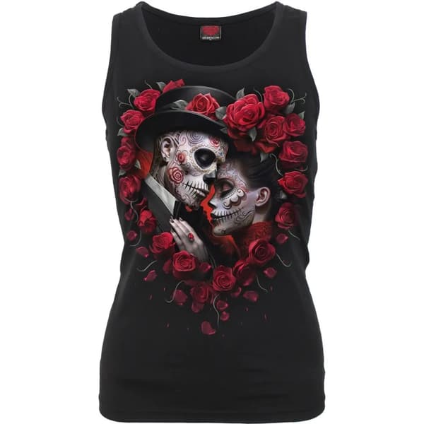 Spiral Direct Be Mine ärmlös topp för dam och dam Black XL