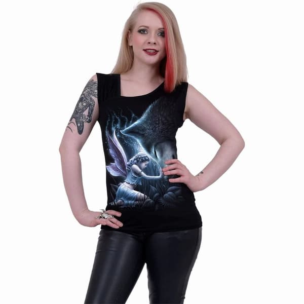 Spiral Direct Womens/Ladies Sacred Bond Gathered Shoulder Sleeveless Vest Top