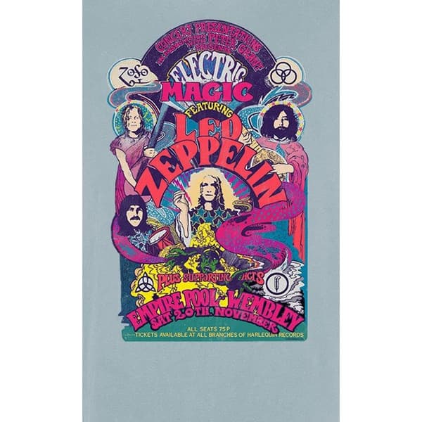 Amplified Unisex Vuxen Electric Magic Led Zeppelin Ärmlös Tank Top