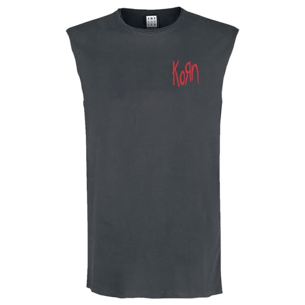 Amplified Unisex Adult Lineart Issues Korn Tank Top