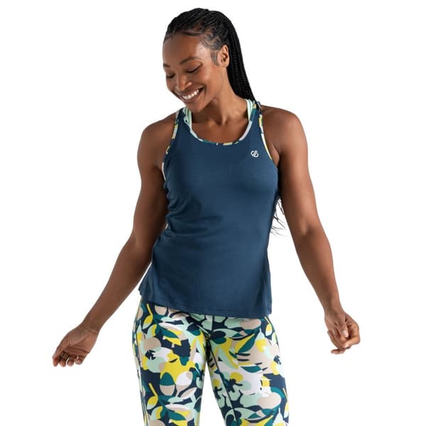Dare 2B Womens/Ladies Bolt Petal Tank Top Moonlight Denim 20 UK