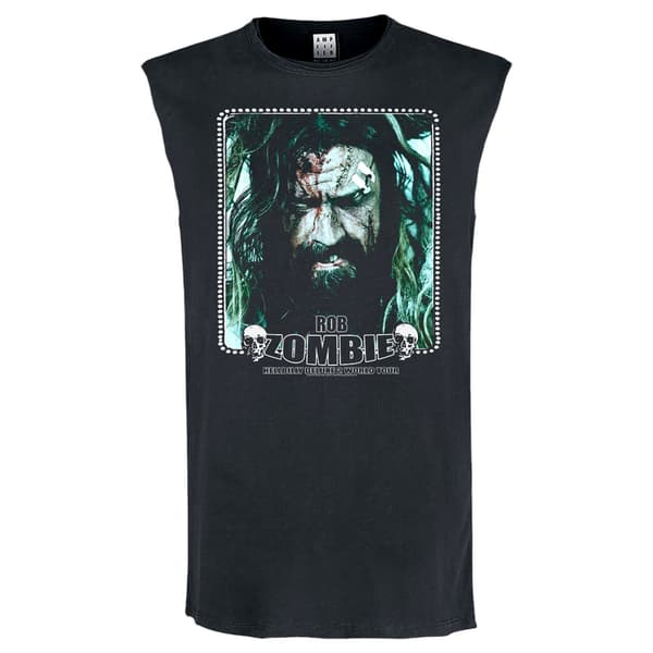 Amplified Mens Hellbilly Rob Zombie Sleeveless Tank Top