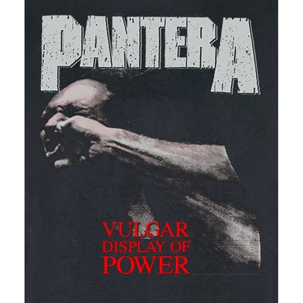 Amplified Mens Vulgar Display Of Power Pantera Sleeveless Tank Top