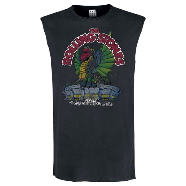Amplified Mens 1972 The Rolling Stones Sleeveless Tank Top