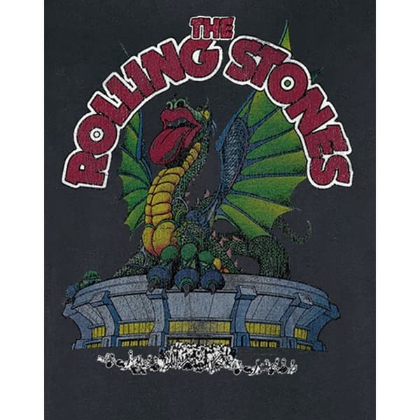 Amplified Mens 1972 The Rolling Stones Sleeveless Tank Top