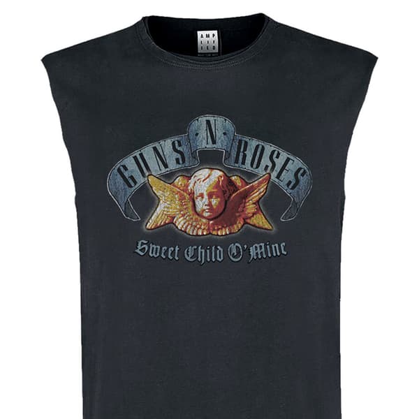 Amplified Mens Sweet Child O´ Mine Guns N Roses Sleeveless Tank Top