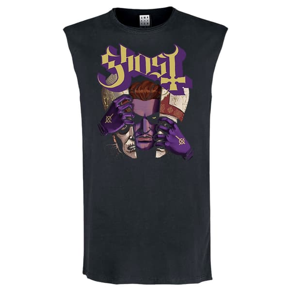 Amplified Mens Alter Egos Ghost Sleeveless Tank Top