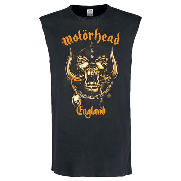 Amplified Mens England Motorhead Tank Top