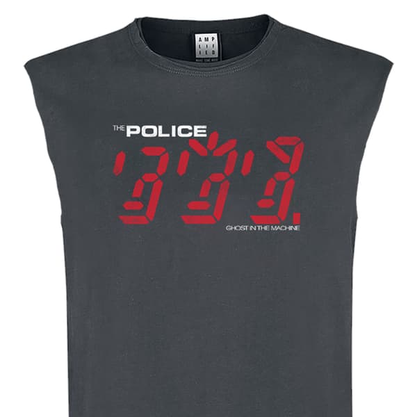 Amplified Mens Ghost In The Machine The Police Sleeveless Tank Top