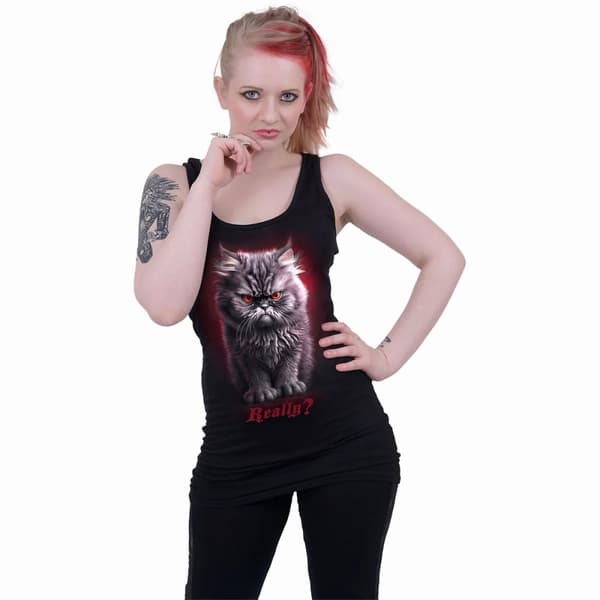 Spiral Direct Womens/Ladies Anger Management Really Sleeveless Tank Top