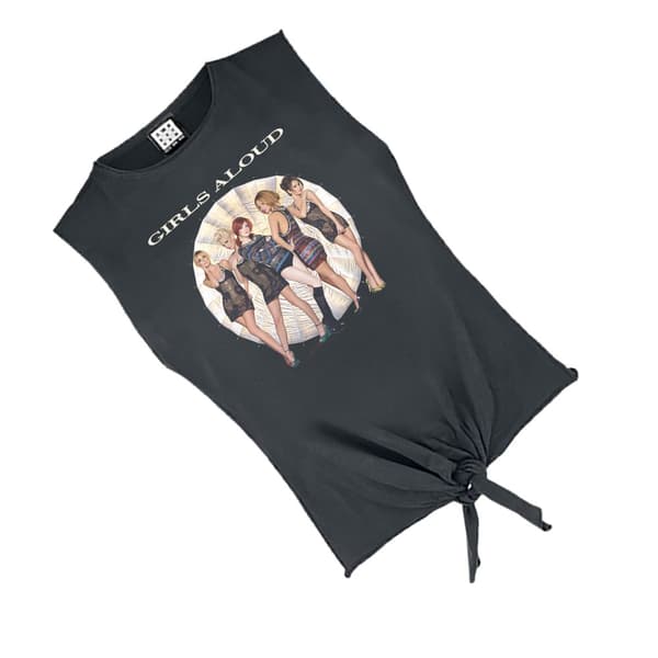 Amplified Womens/Ladies Solar Photo Girls Aloud Sleeveless Tank Top