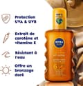 Miniatyrbild 3 av 3: Nivea Sun Sun Tan Oil SPRAY Carotene Vitamine E 200ml SPF6