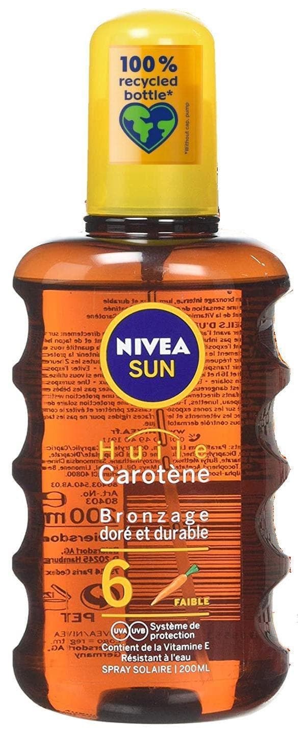 Nivea Sun Sun Tan Oil SPRAY Carotene Vitamine E 200ml SPF6