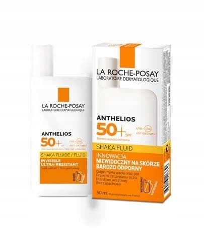 LA ROCHE ANTHELIOS UV MUNE 400 SPF 50+ Näkymätön UV-suodattimella varustettu aurinkosuoja 50 ml