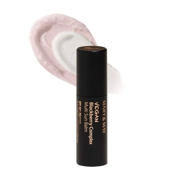 Mary&May Vegan Blackberry Complex Multi Sun balsami SPF50+ PA++++ 10 g - Suojavoide tikun muodossa