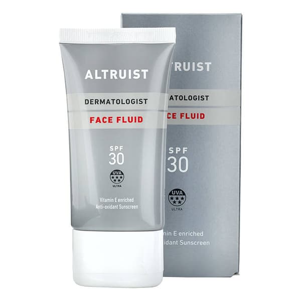 ALTRUIST Sunscreen Fluid SPF 30 50 ml - Niasiiniamidia sisältävä aurinkovoide kasvoille