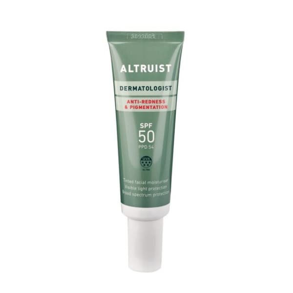 ALTRUIST Anti-redness & Pigmentation SPF 50 30ml - Voide, jossa suodatin vähentää punoitusta ja värimuutoksia