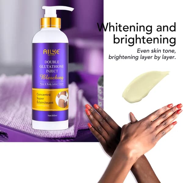 Blegcreme, lysere hud, reducer mørke pletter, Lotion