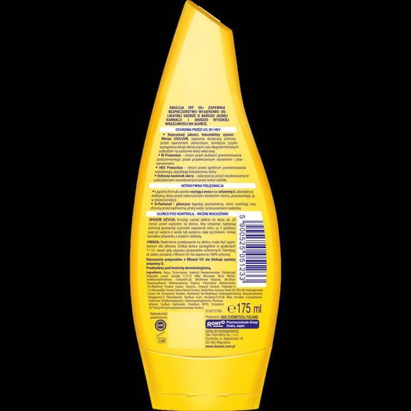 DAX SUN Emulsion SPF15 KAKAOSMÖR ARGANOLJA för solbad 175 ml