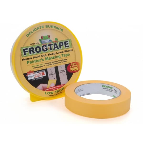 Frog Tape Tejp för målare med känslig yta Yellow One Size