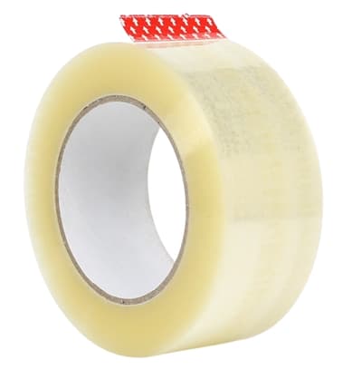 Packtejp 48mm bred, 132 meter, Transparent