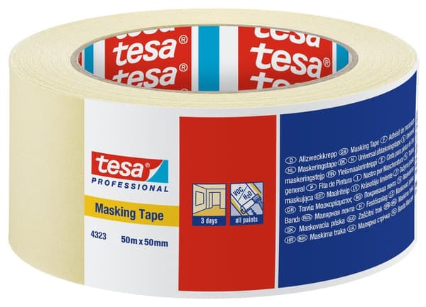 Maskeringstejp TESA 4323 50mmx50m 6/fp