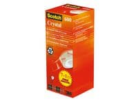 Tejp SCOTCH Crystal 19x33 7+1 på köpet