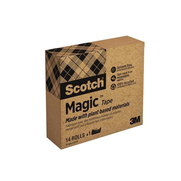 Dokumenttejp SCOTCH 19mmx33m +C38 14/fp