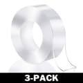Miniatyrbillede 5 af 8: Genanvendelig NanoTape Dobbeltsidet Transparent 5 m
