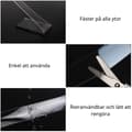 Miniatyrbillede 1 af 8: Genanvendelig NanoTape Dobbeltsidet Transparent 5 m